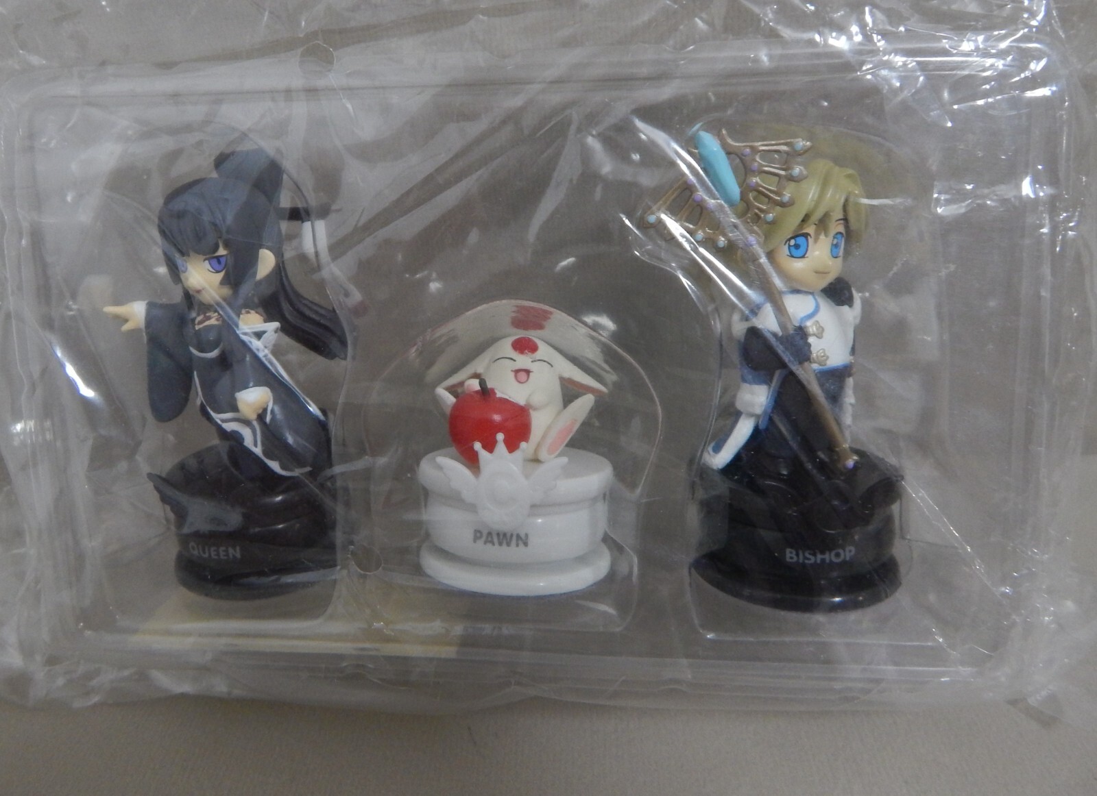CLAMP Yuuko Mokona Modoki Fai No Kiseki Figure Chess Pieces New Sealed Tsubusa CLAMP Yuuko Mokona Modoki Fai No Kiseki Figure Chess Pieces New Sealed Tsubusa