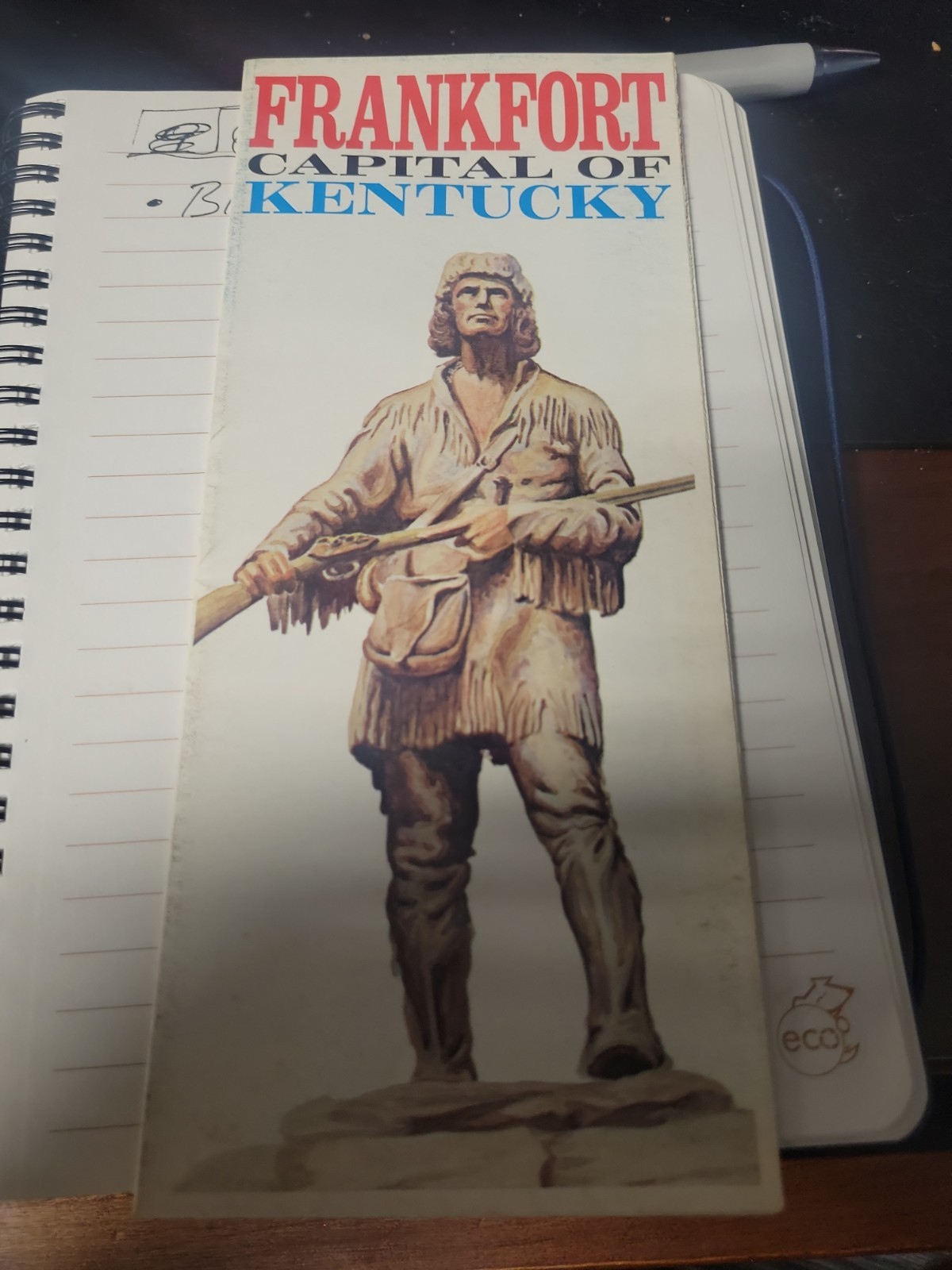 1970\'s Frankfort Kentucky Promotional Tourism Brochure