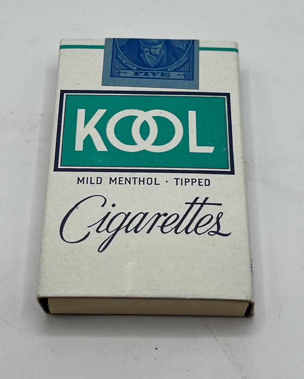 Vintage Rare (empty) 1949 Dated 5 Pack Kool Cigarettes