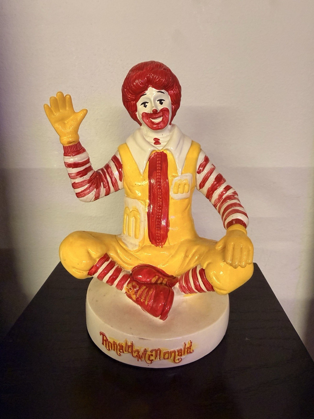 Vintage 1970\'S Ronald McDonald Toy Plastic Coin Bank | 7\