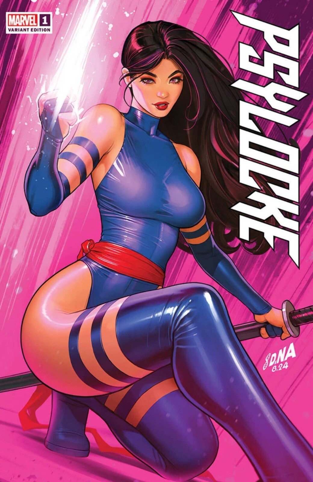 PSYLOCKE #1 DAVID NAKAYAMA EXCLUSIVE VARIANT NM PSYLOCKE #1 DAVID NAKAYAMA EXCLUSIVE VARIANT NM
