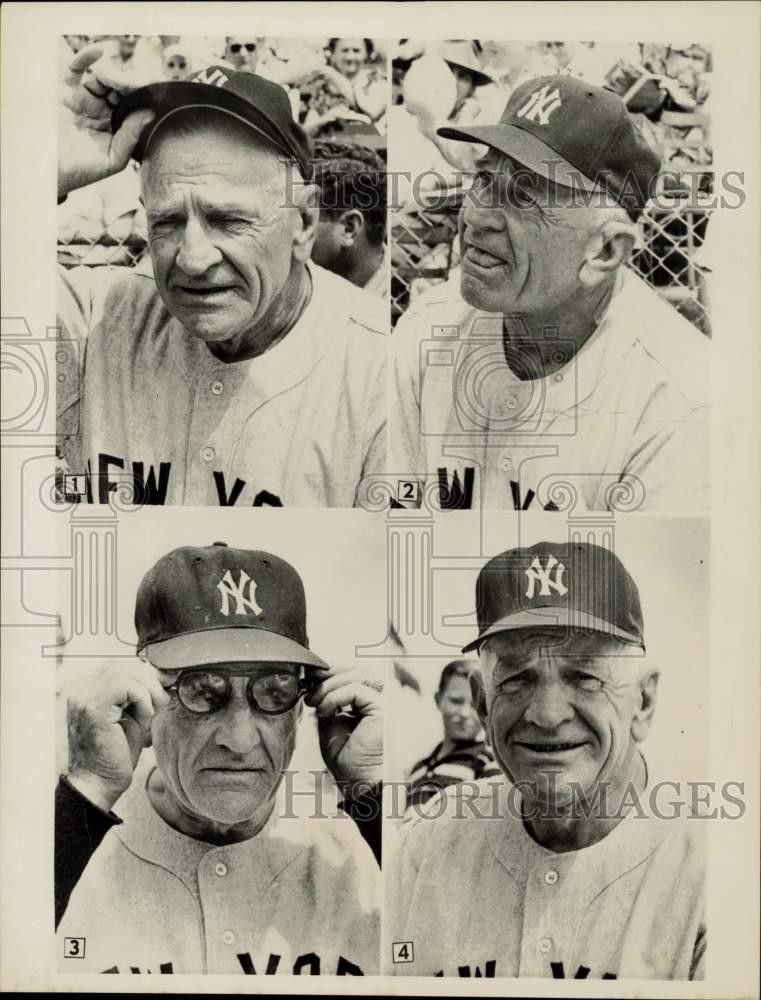 1957 Press Photo New York Yankees Manager Casey Stengel at in Vero Beach, FL. 1957 Press Photo New York Yankees Manager Casey Stengel at in Vero Beach, FL.