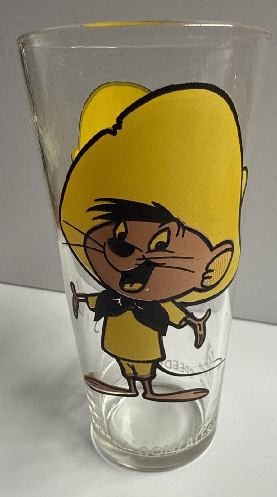 Vintage 1973 Speedy Gonzales Pepsi Collector Glass Warner Bros Looney Tunes Vintage 1973 Speedy Gonzales Pepsi Collector Glass Warner Bros Looney Tunes