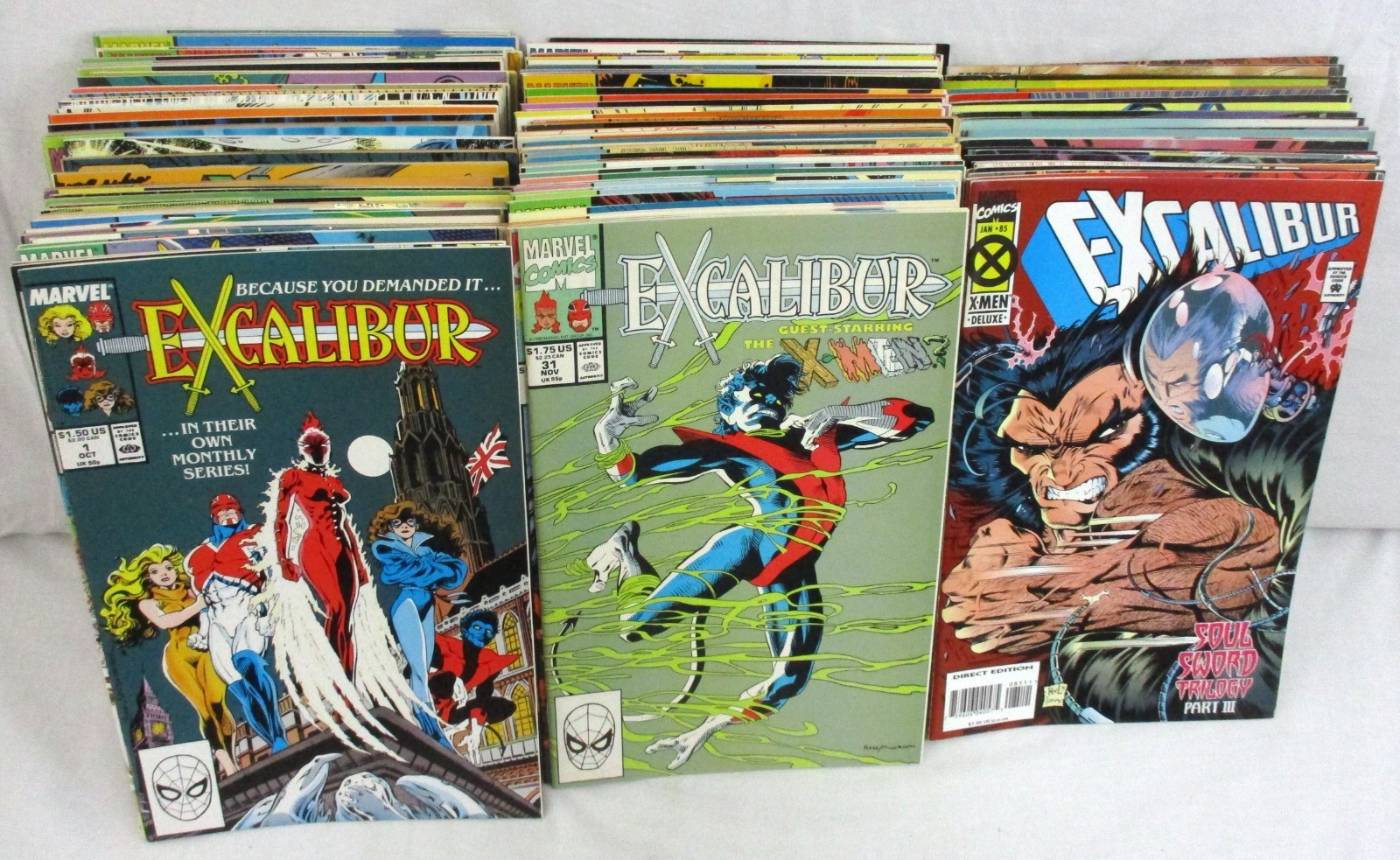 Excalibur #1-125 + Annuals Specials Complete Set Comic Lot Full Run X-Men 1988