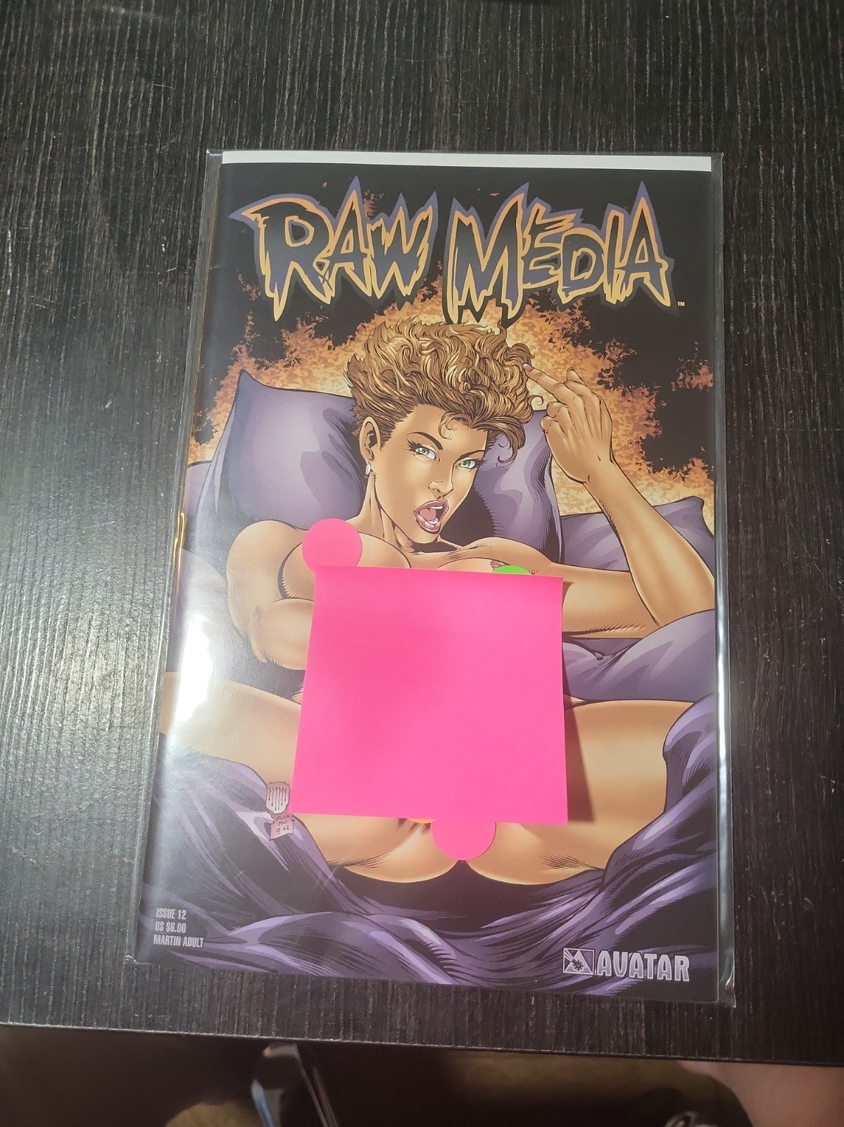 RAW MEDIA #12 MARTIN Risque VARIANT 2003 AVATAR PRESS Higher Grade RAW MEDIA #12 MARTIN Risque VARIANT 2003 AVATAR PRESS Higher Grade