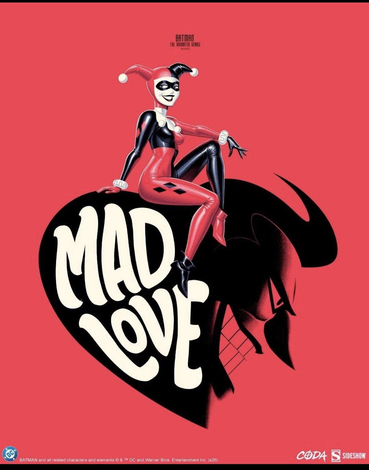 Mad Love Phantom City Poster CODA Variant SDCC 2026 Exclusive Limited #/120