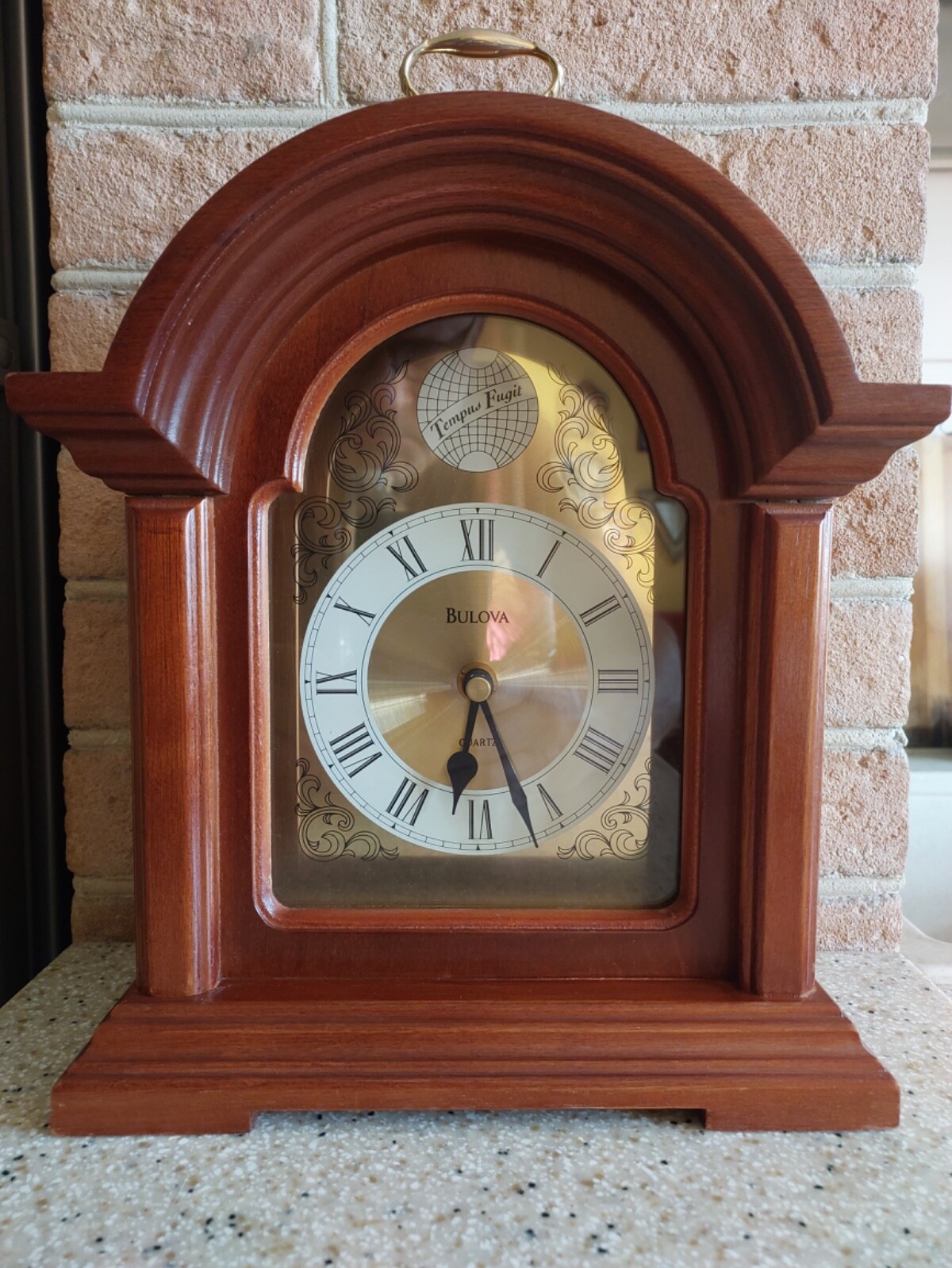 Bulova Tempus Fugit Mantel Clock 1993 Bulova Tempus Fugit Mantel Clock 1993