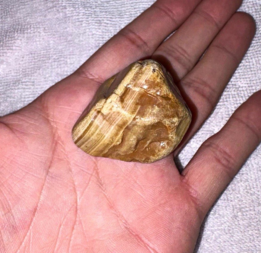 Natural Crowley’s Ridge Banded Chalcedony Agate Chert Nodule Arkansas Rough 51g Natural Crowley’s Ridge Banded Chalcedony Agate Chert Nodule Arkansas Rough 51g
