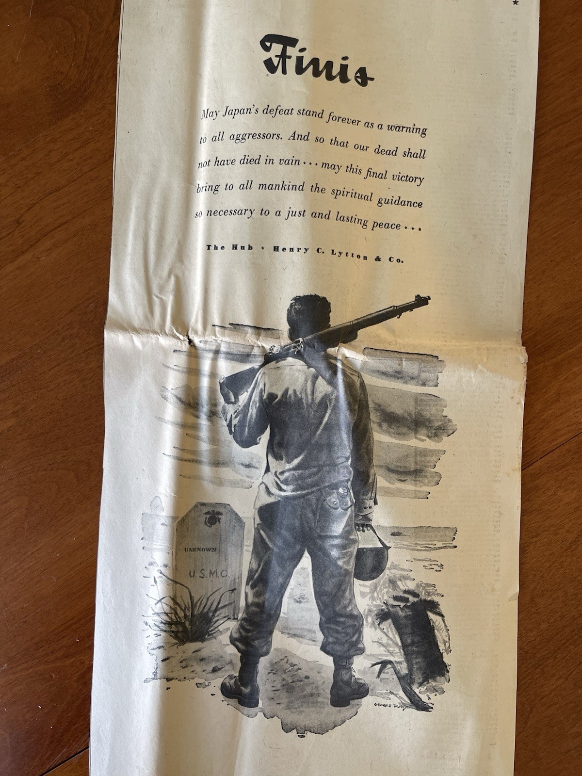 The Hub Lytton’s Department Store Chicago Tribune 1945 Newspaper Clipping