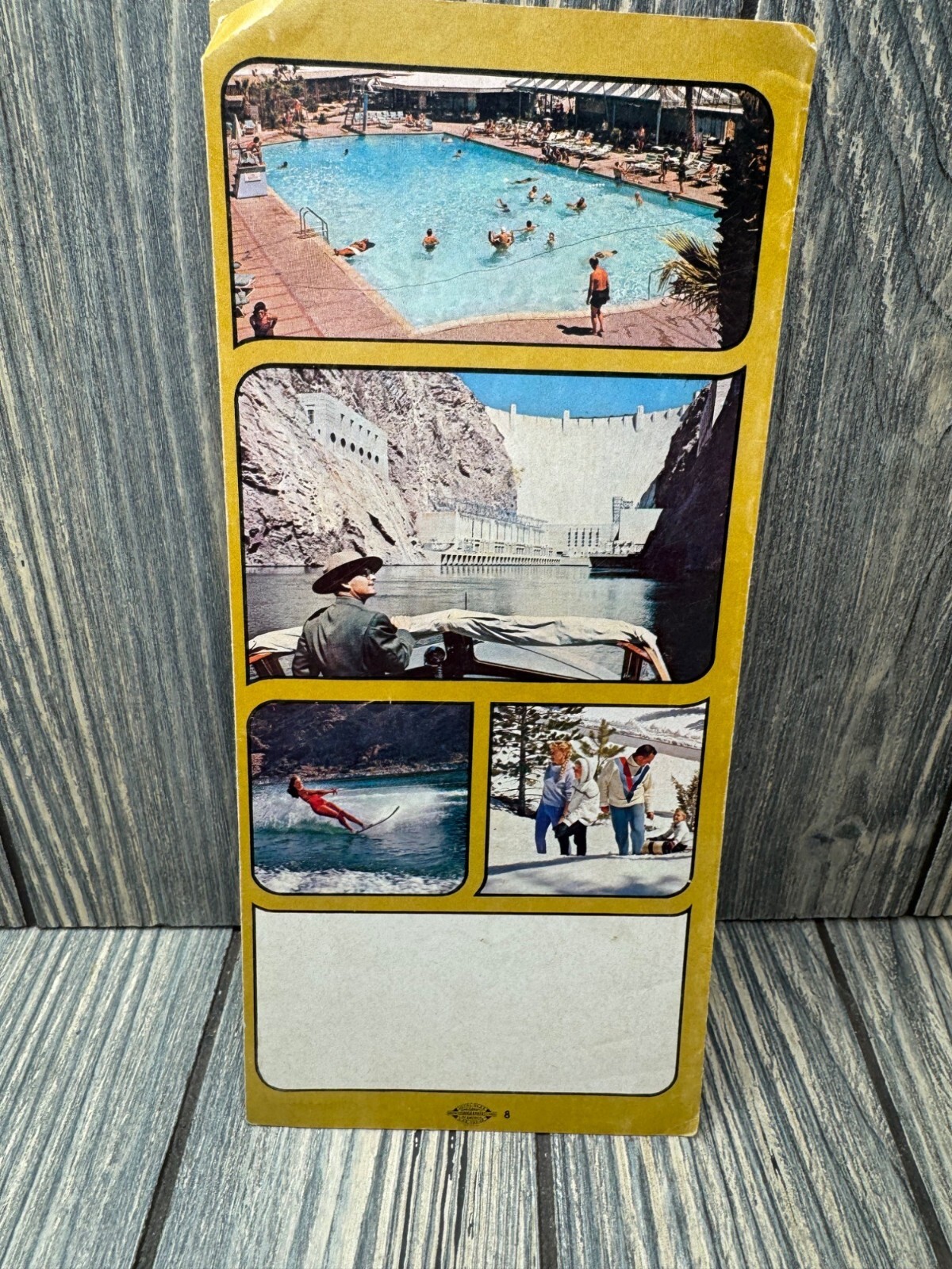 Vintage South Carolina Visitors Guide & Highway Map