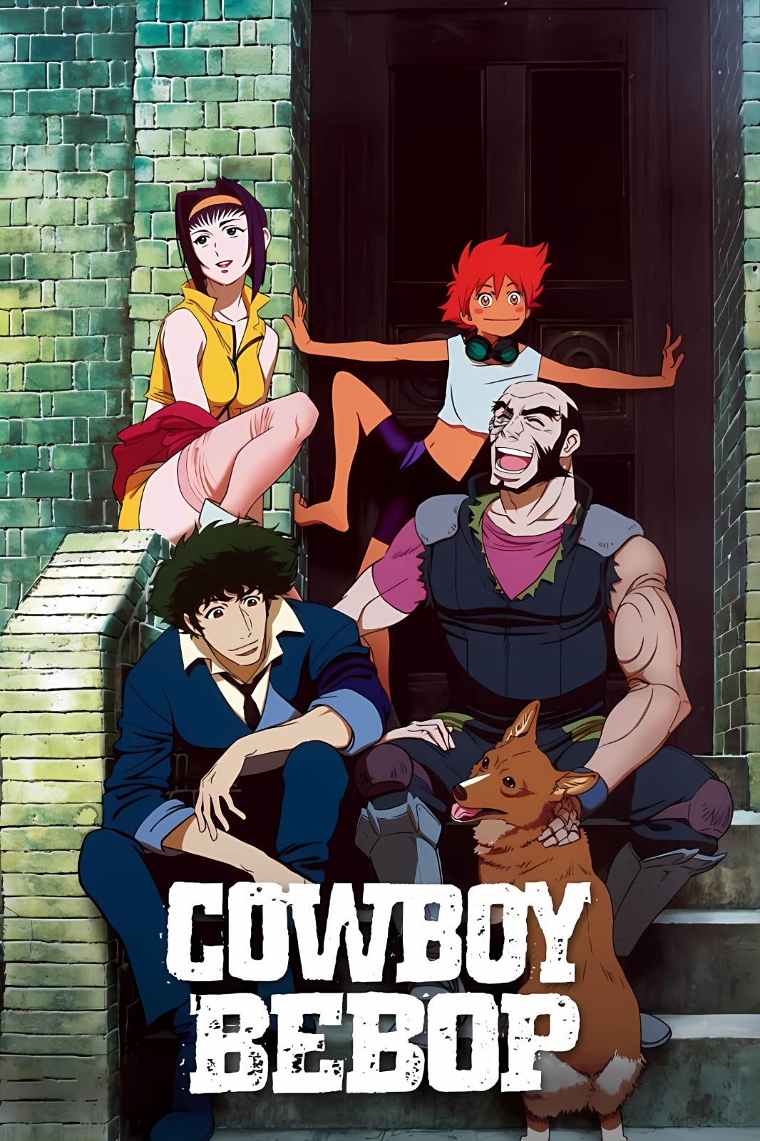 11x17 Cowboy Bebop Anime Poster Neo-Noir Space Western Illustration