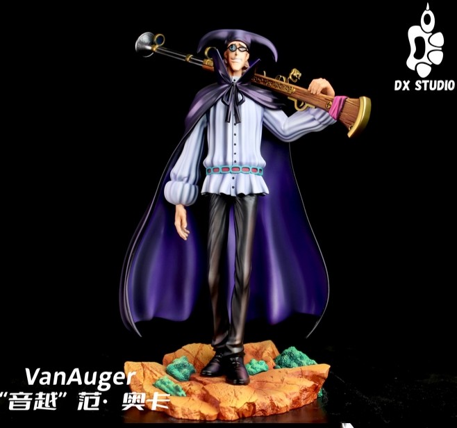 DX Studio One Piece Van Auger Statue PU Pre-order H34cm Painted PU Anime DX Studio One Piece Van Auger Statue PU Pre-order H34cm Painted PU Anime