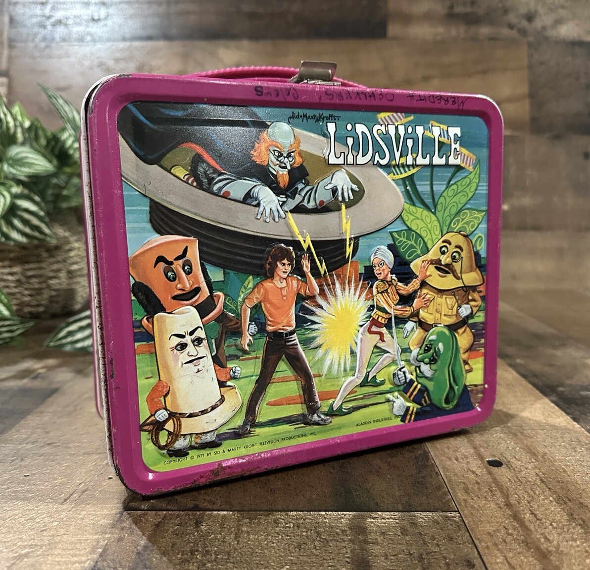 Vintage 1971 Lidsville Lunch Box (Box Only) Vintage 1971 Lidsville Lunch Box (Box Only)