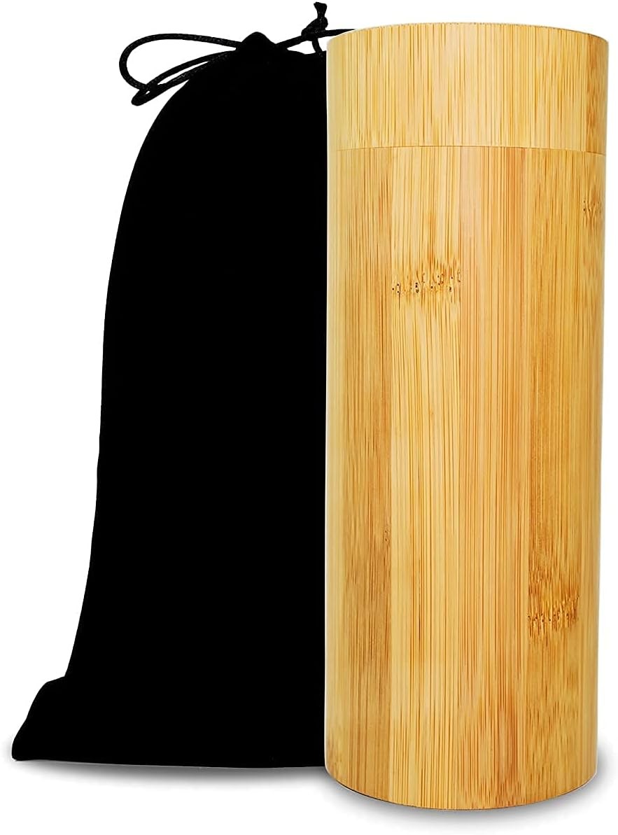 70lbs Medium Bamboo Scattering Urn Tube for Human Ashes, 9’’X3.6’’ ECO & 70lbs Medium Bamboo Scattering Urn Tube for Human Ashes, 9’’X3.6’’ ECO &