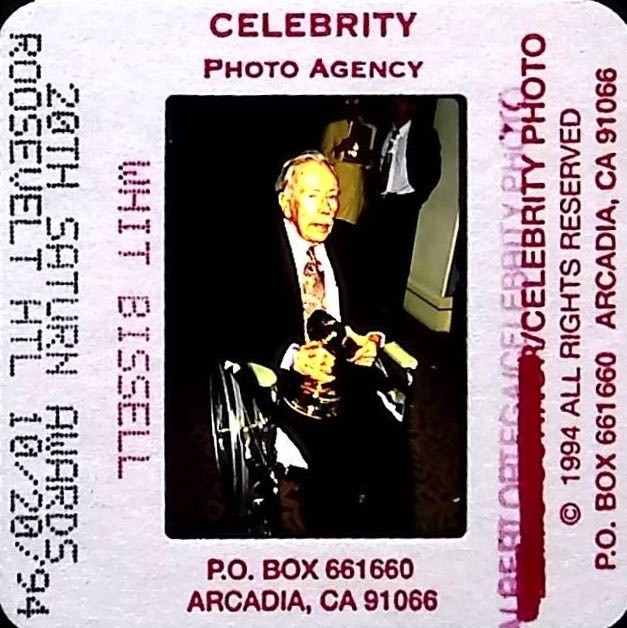 Whit Bissell 35MM Film Slide Paparazzi Saturn Awards 1994 Celebrity Photo Agency Whit Bissell 35MM Film Slide Paparazzi Saturn Awards 1994 Celebrity Photo Agency