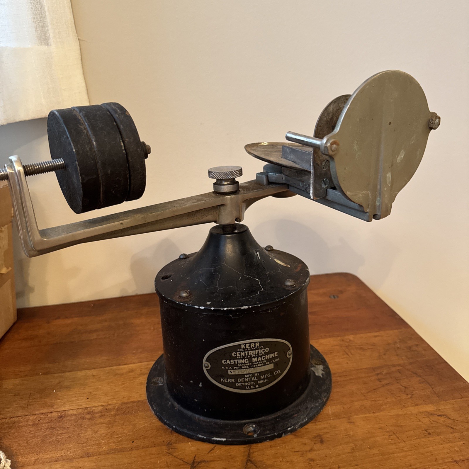 Vintage Kerr Centrifico Dental Centrifugal Casting Machine Works Smoothly