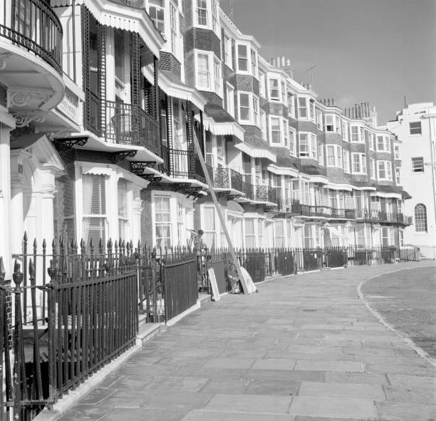 Royal Crescent Brighton East Sussex 1960s The Royal Crescent was B- Old Photo 1