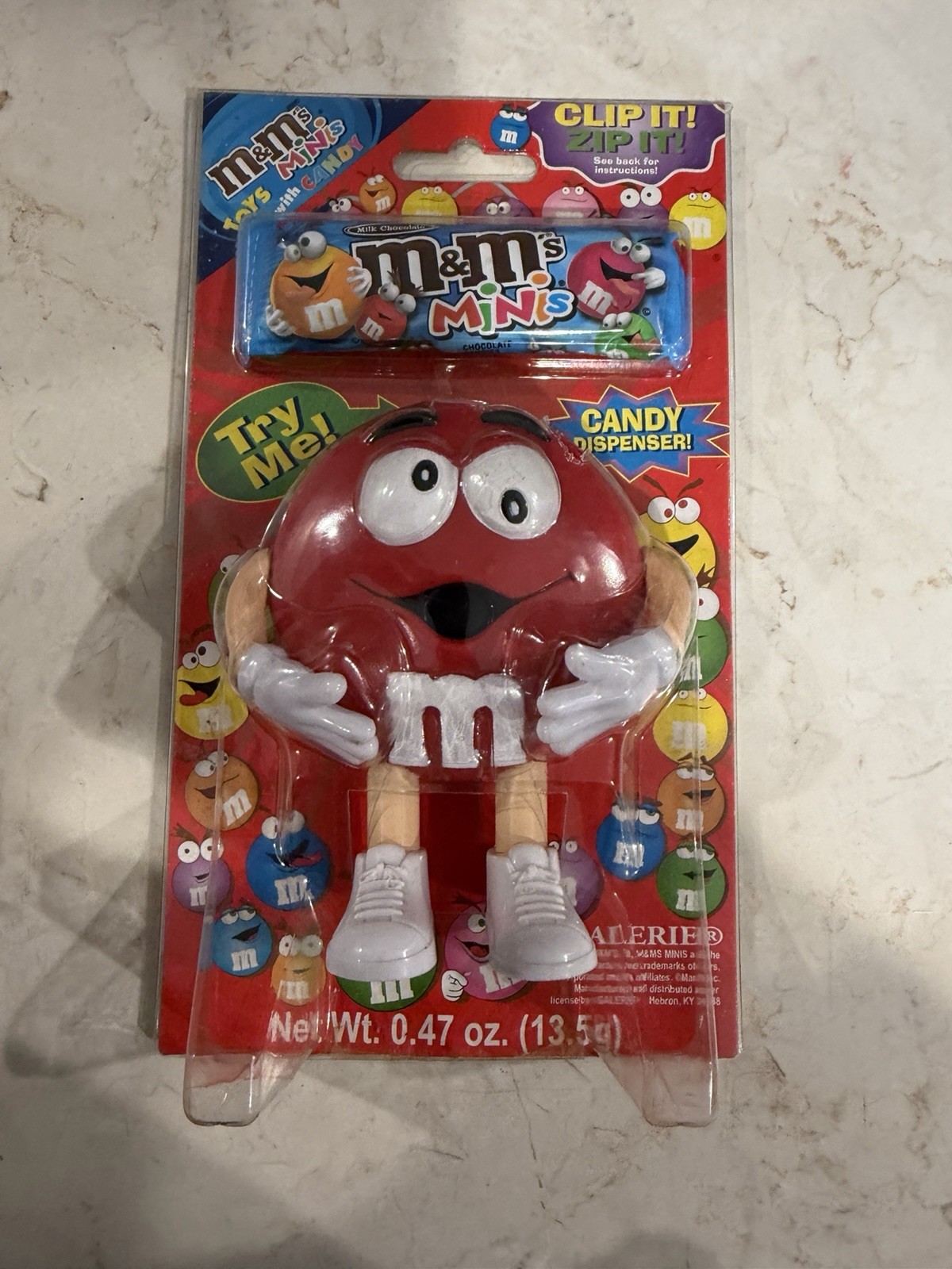 M&M\'s Vintage 2004 Candy Dispenser, New In Package