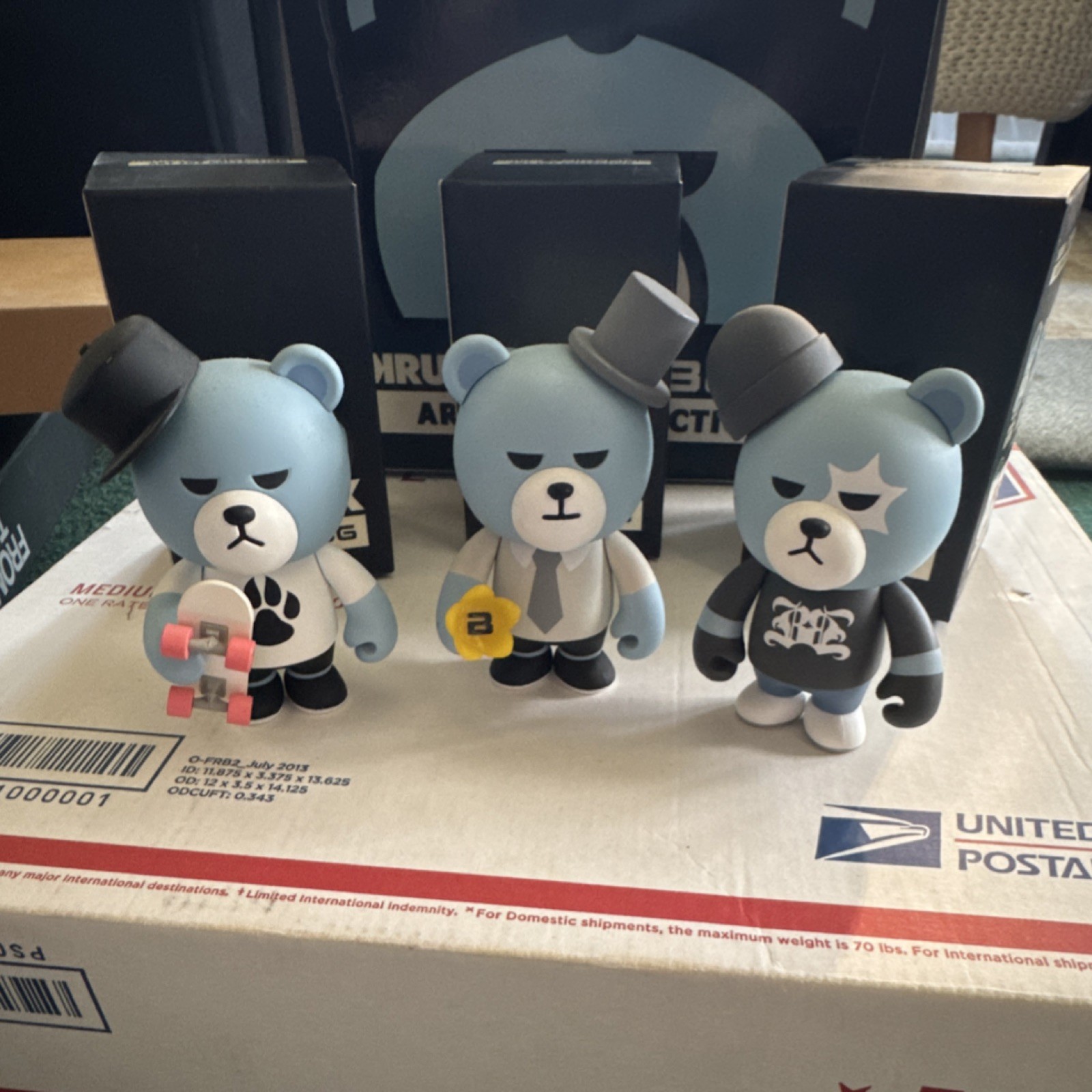 Seungri Krunk x Bigbang Art Toy Set Designer Vinyl Figures