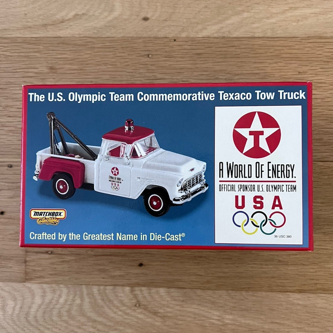 Collectibles Texaco U.S. Olympic Team Commemorative 1955 Chevy 3100 Pickup Truck
