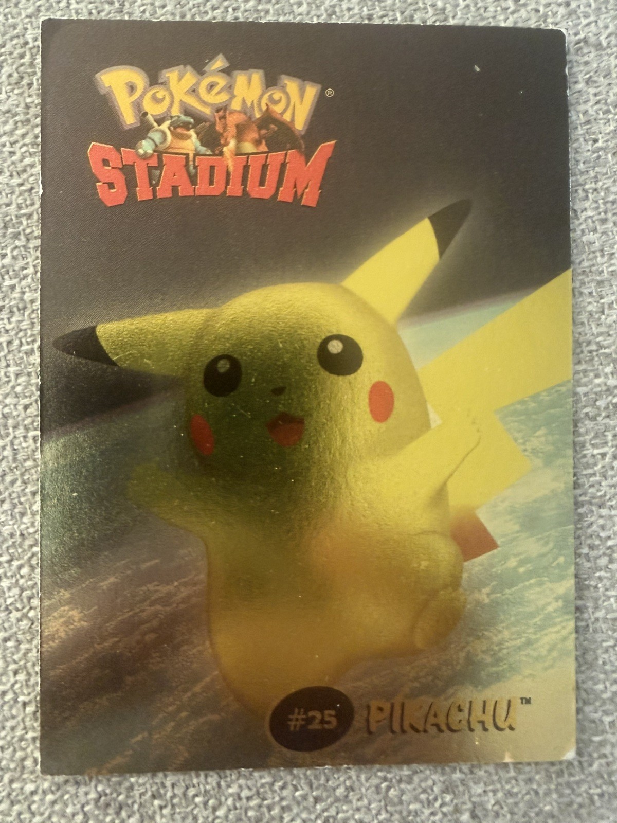 Pokemon Stadium Danone Pikachu #25 Promo Foil 7/8