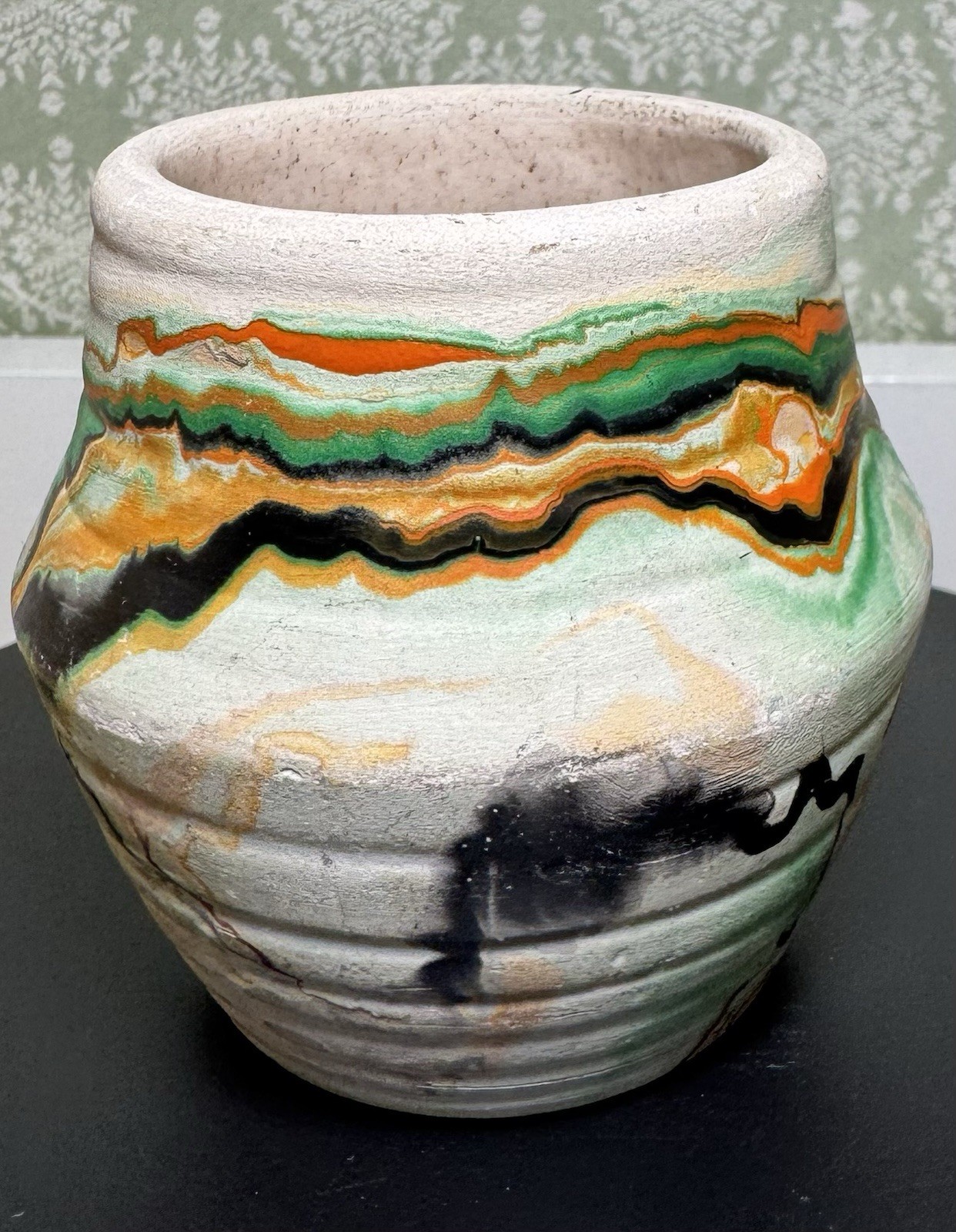 Nemadji Pottery Bud Vase USA