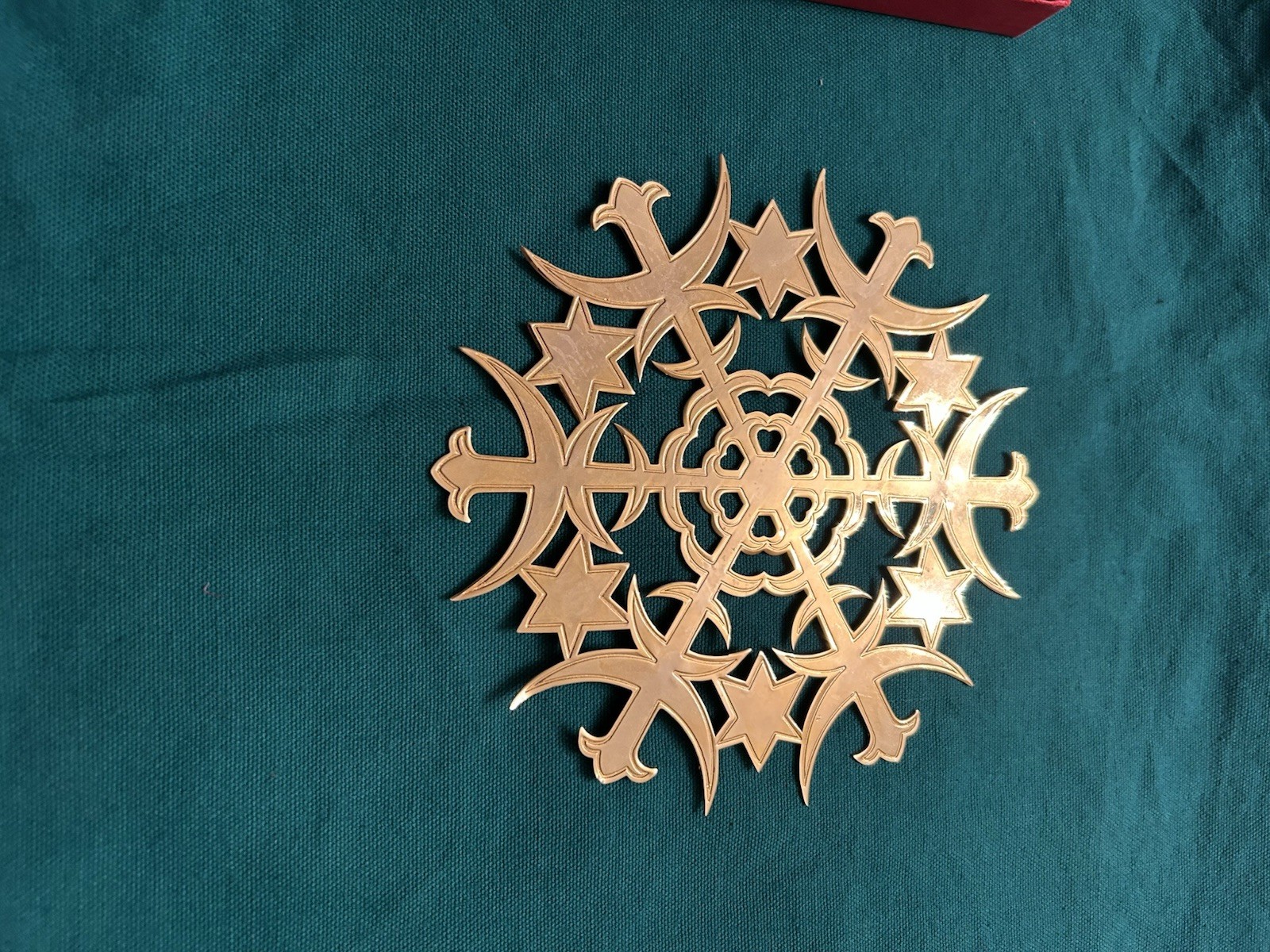 Vtg Metropolitan Museum Of Art Crescent Moon & Star Christmas 6\