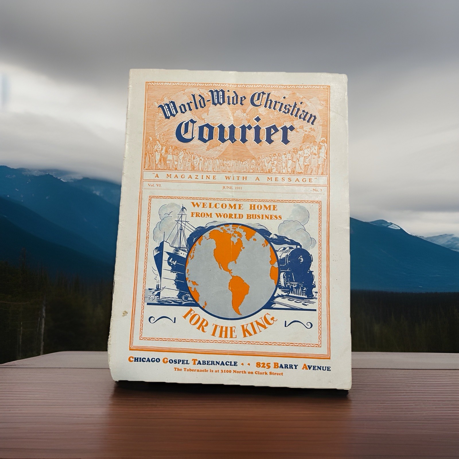 World-Wide Christian COURIER - JUNE 1931 Magazine RARE FIND Vintage World-Wide Christian COURIER - JUNE 1931 Magazine RARE FIND Vintage
