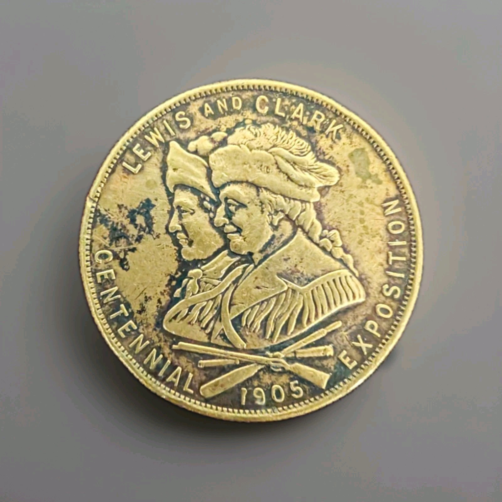 1905 Lewis & Clark Centennial Exposition Portland, Oregon Medal Token 1905 Lewis & Clark Centennial Exposition Portland, Oregon Medal Token
