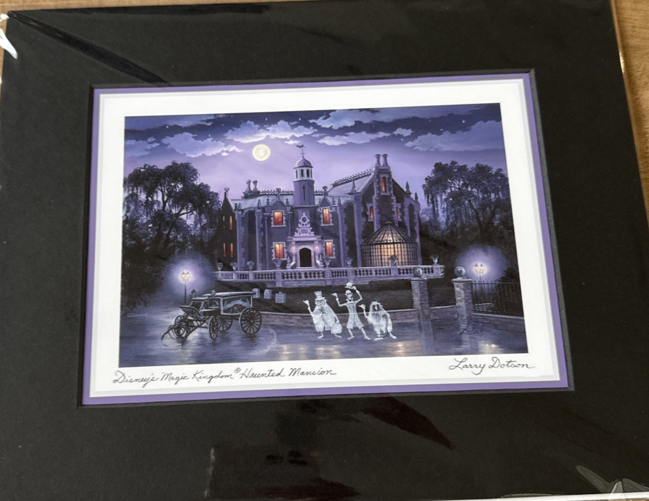 Disney Parks Larry Dotson Magic Kingdom Haunted Mansion Print 11” x 14” Ghosts Disney Parks Larry Dotson Magic Kingdom Haunted Mansion Print 11” x 14” Ghosts