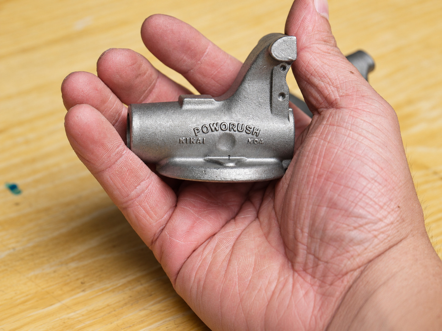Wilton style Poworush KikaiKOA-Style 1″ Bench Vise — Unmachined Casting Blank