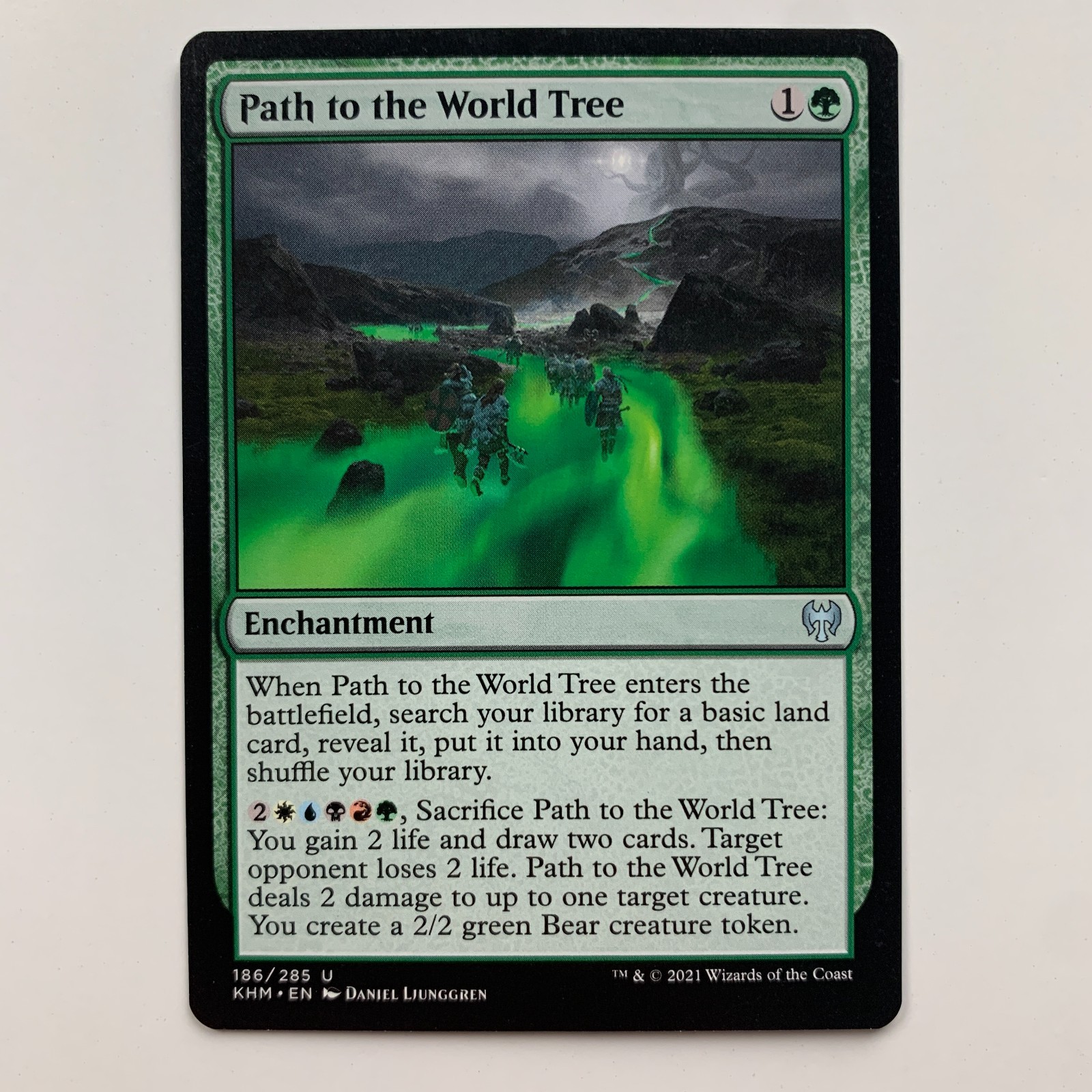 Path to the World Tree - 186/285 - Kaldheim - Magic: The Gathering Path to the World Tree - 186/285 - Kaldheim - Magic: The Gathering