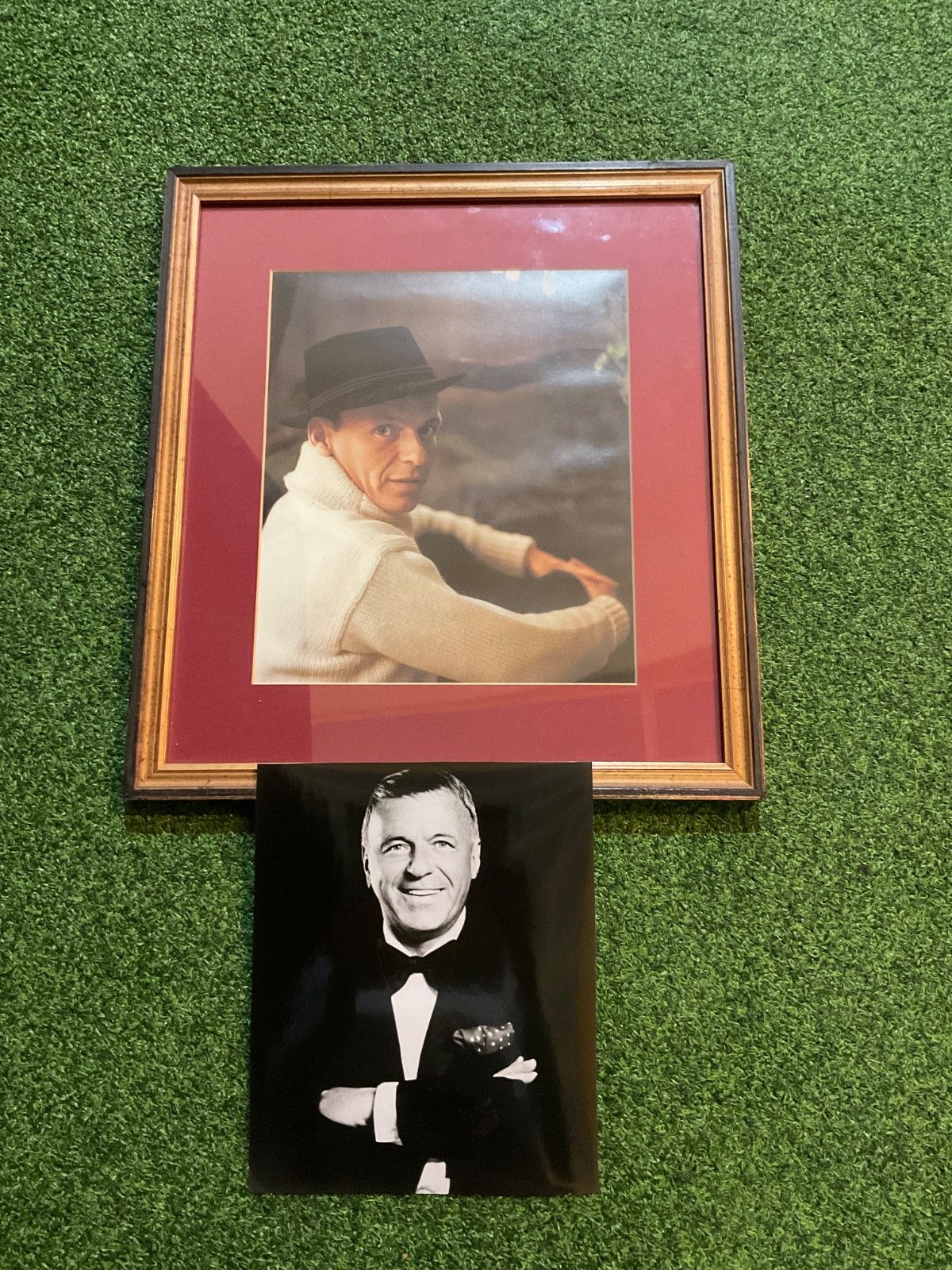 Rare Milton Greene Frank Sinatra personal picture signed