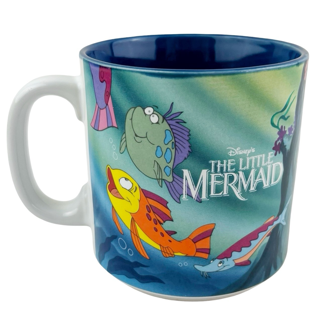 Vintage Disney The Little Mermaid Coffee Mug Cup Japan 1989 1990 Classic 12 oz Vintage Disney The Little Mermaid Coffee Mug Cup Japan 1989 1990 Classic 12 oz