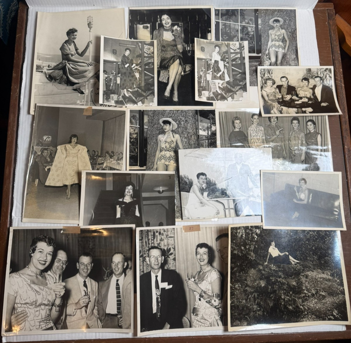 15 Vintage Pictures Woman People Party Outdoors Photographs Photos
