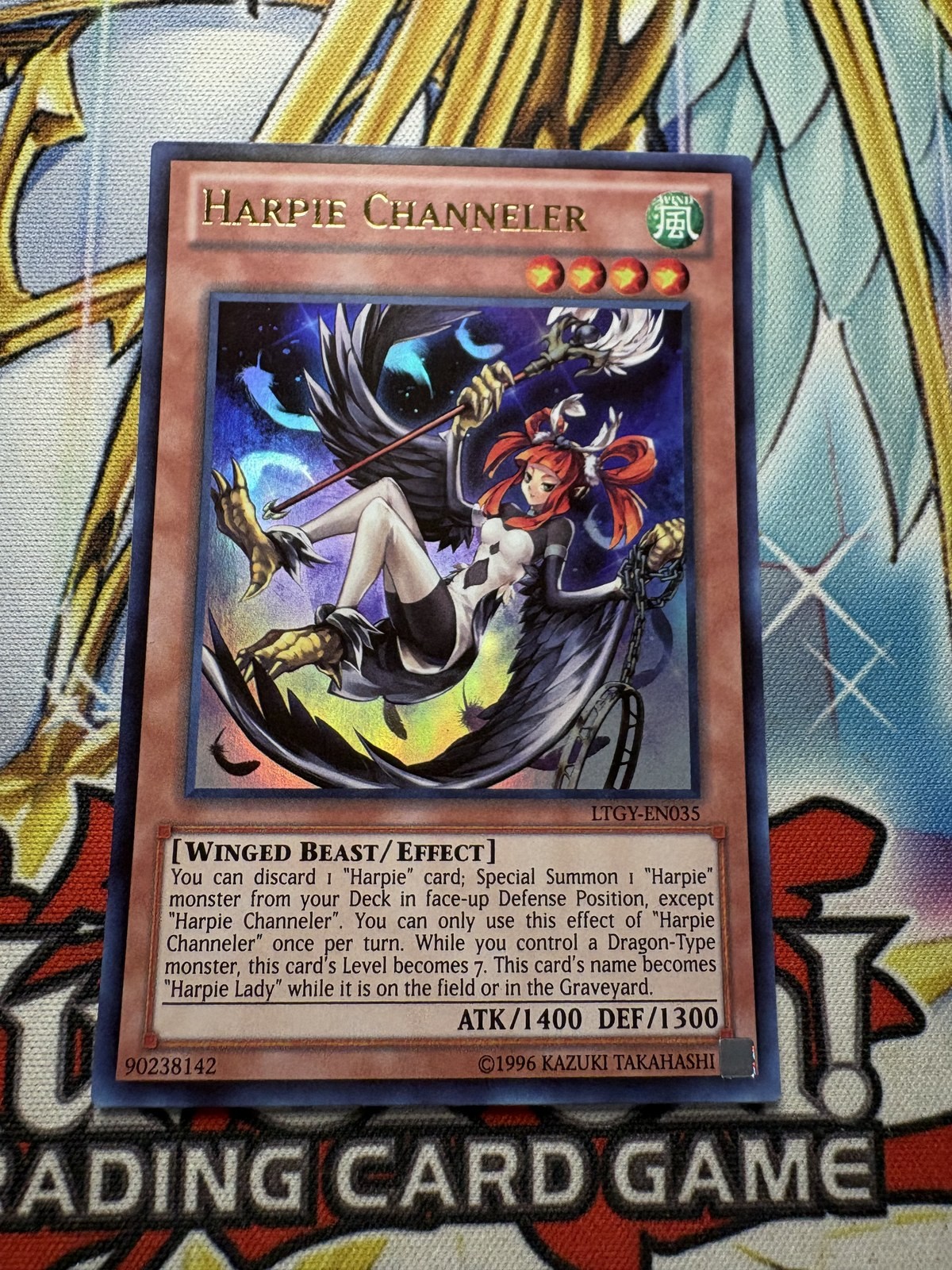 Yugioh Harpie Channeler Ultra Rare - LTGY-EN035 Unlimited - English