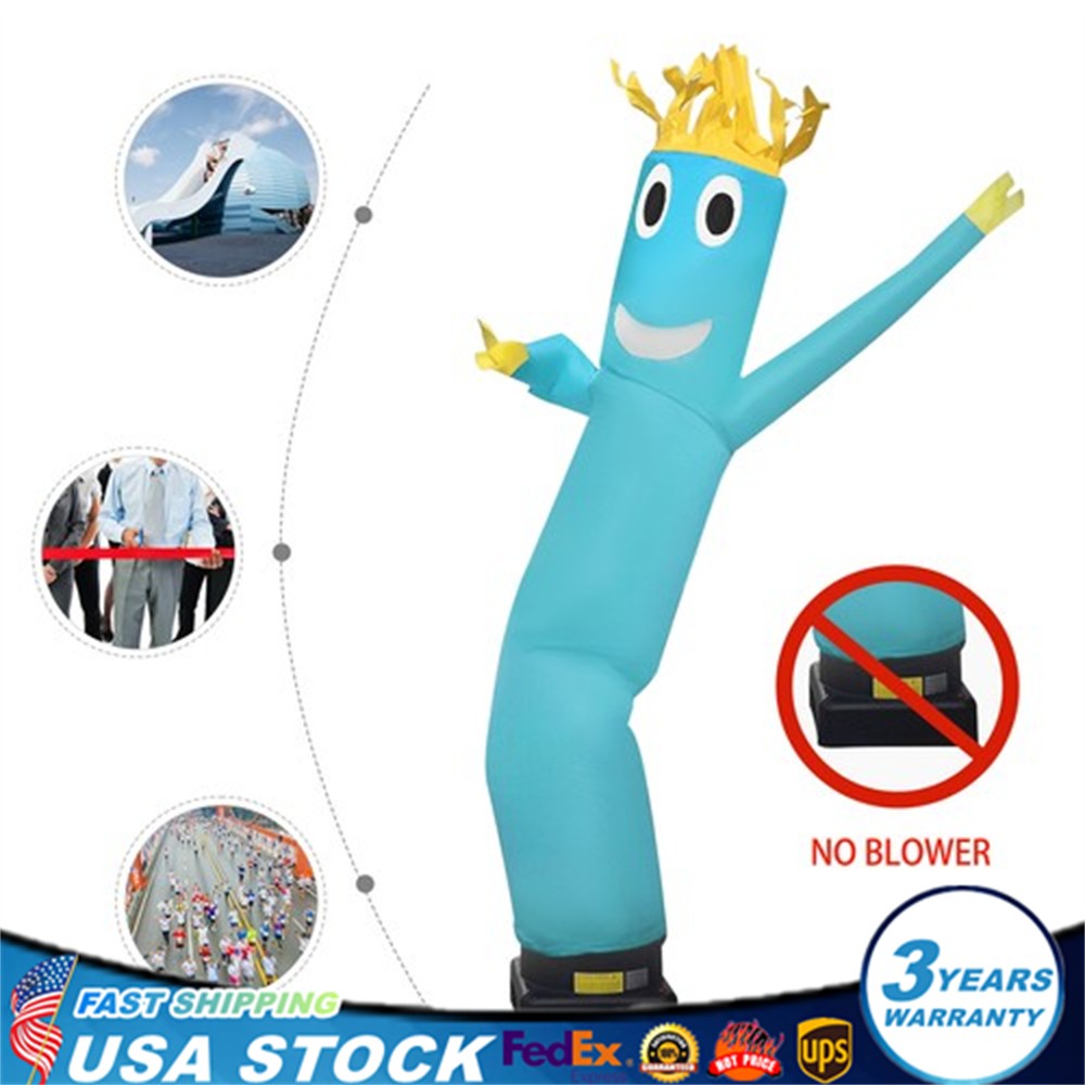 10ft Advertising Inflatable Tube Man Blow Up Giant Waving Arm Fly Puppet Blue