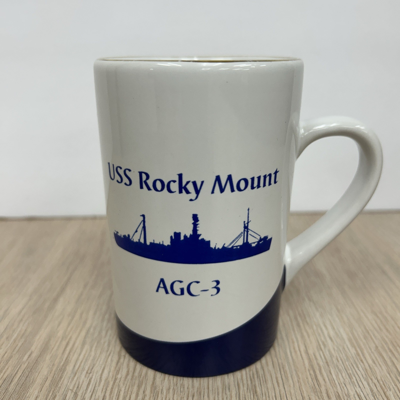 WW II USS Rocky Mount AGC‑3 Amphibious Force Command Ship Mug WW II USS Rocky Mount AGC‑3 Amphibious Force Command Ship Mug