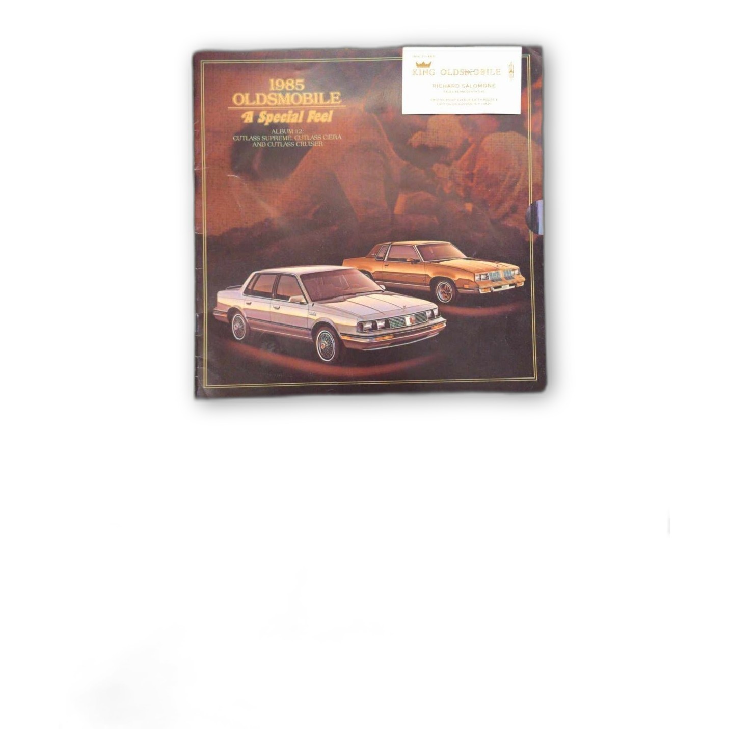 Vintage 1985 Oldsmobile Full Color Original Brochure 323