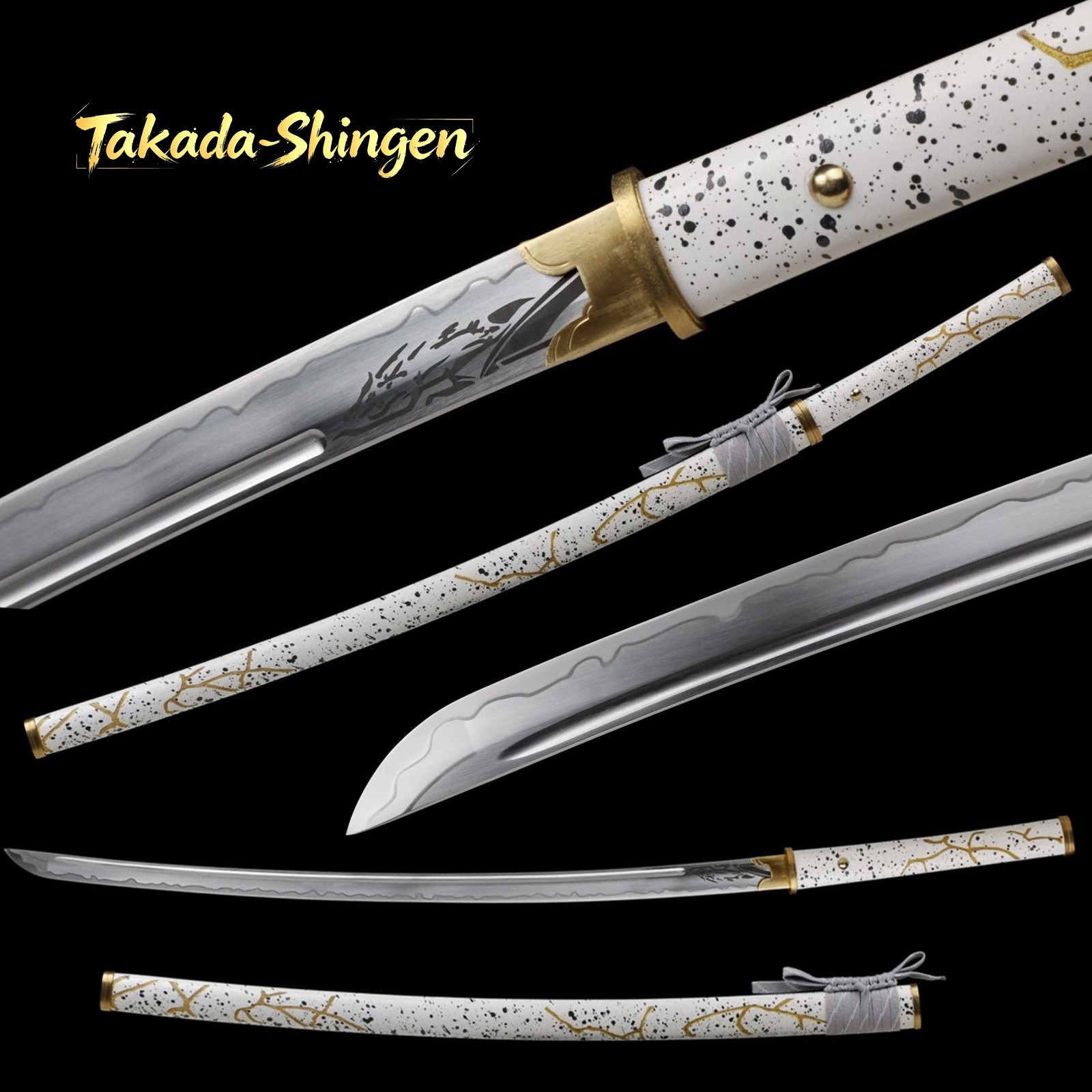 handmade Ghost of Yōtei series blade of wolf sword japanese katana sword sharp