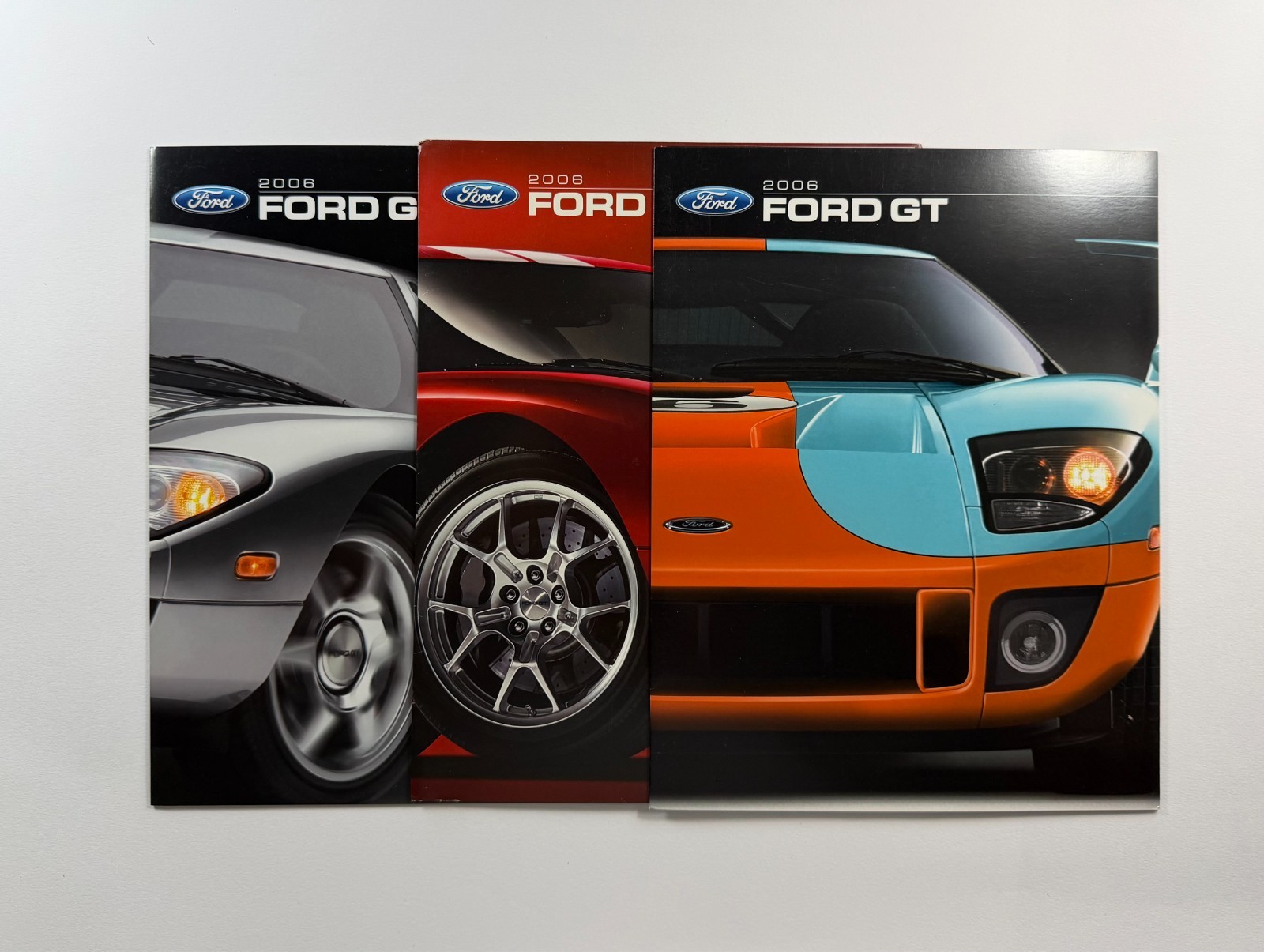 2006 Ford GT collectible sales brochure Set of 3 vintage original literature