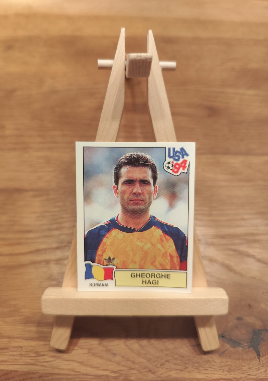 Panini Football Sticker World Cup 1994 USA World Cup 94 #66 Gheorghe Hagi Romania Panini Football Sticker World Cup 1994 USA World Cup 94 #66 Gheorghe Hagi Romania