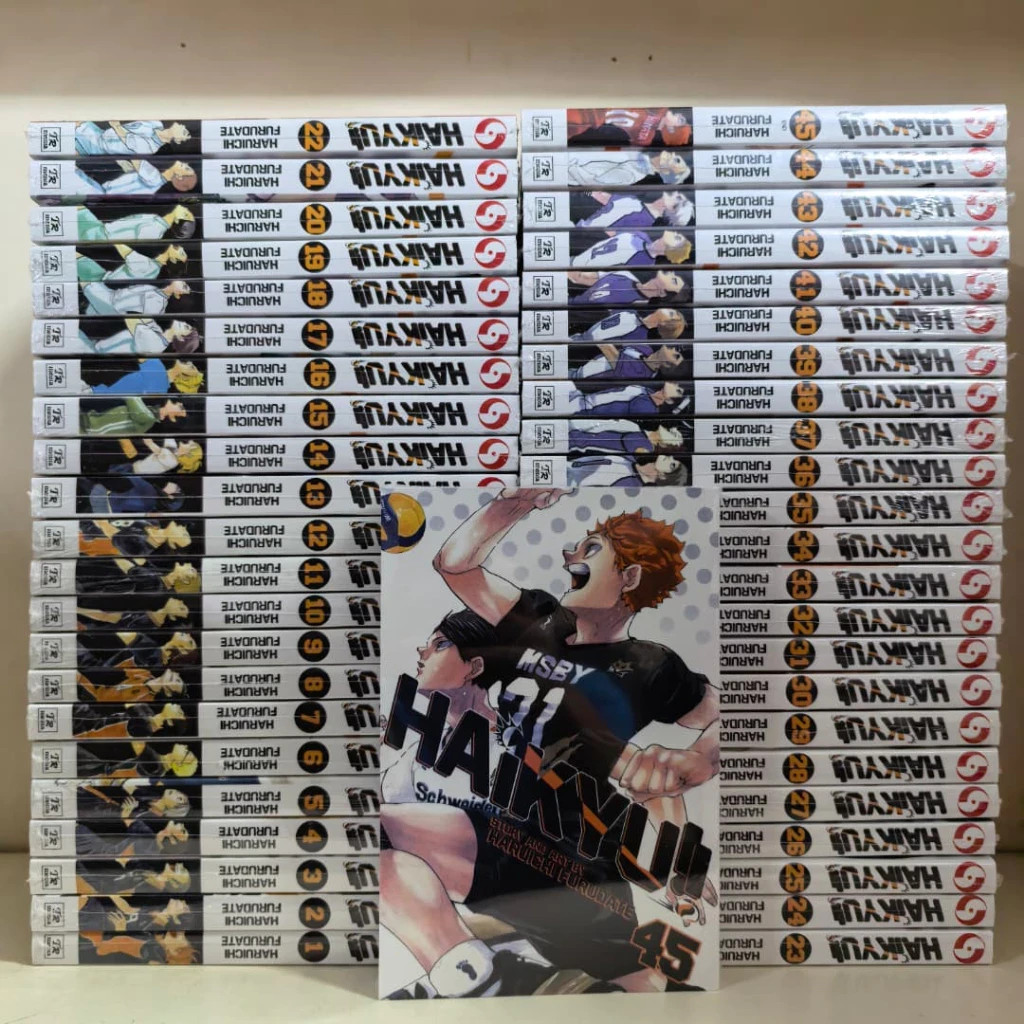 HAIKYUU FULL SET Manga Vol 1-45 Haikyuu English by Haruichi Furudate -Fast DHL HAIKYUU FULL SET Manga Vol 1-45 Haikyuu English by Haruichi Furudate -Fast DHL