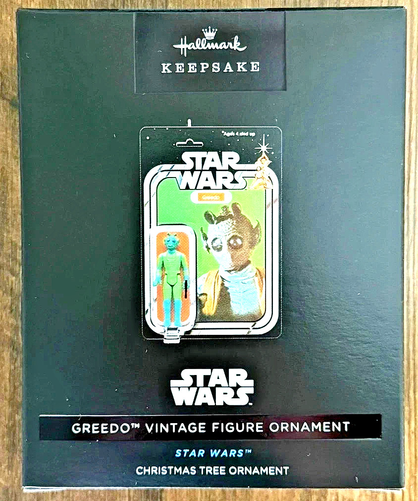 2026 Hallmark Greedo Star Wars Vintage Figure Ornament *NYCC EXCLUSIVE IN HAND*