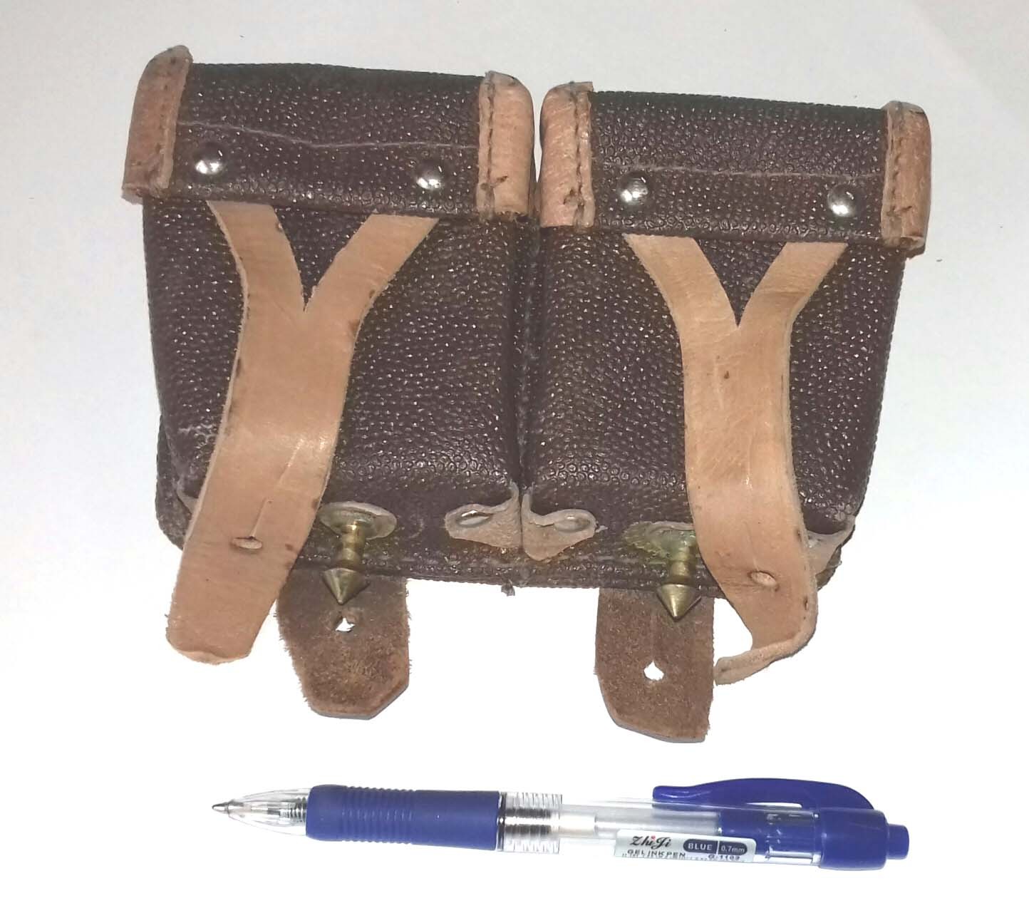 MOSIN NAGANT AMMO DOUBLE POUCH Dated (1949-58) USSR Original Soviet Russian  NEW