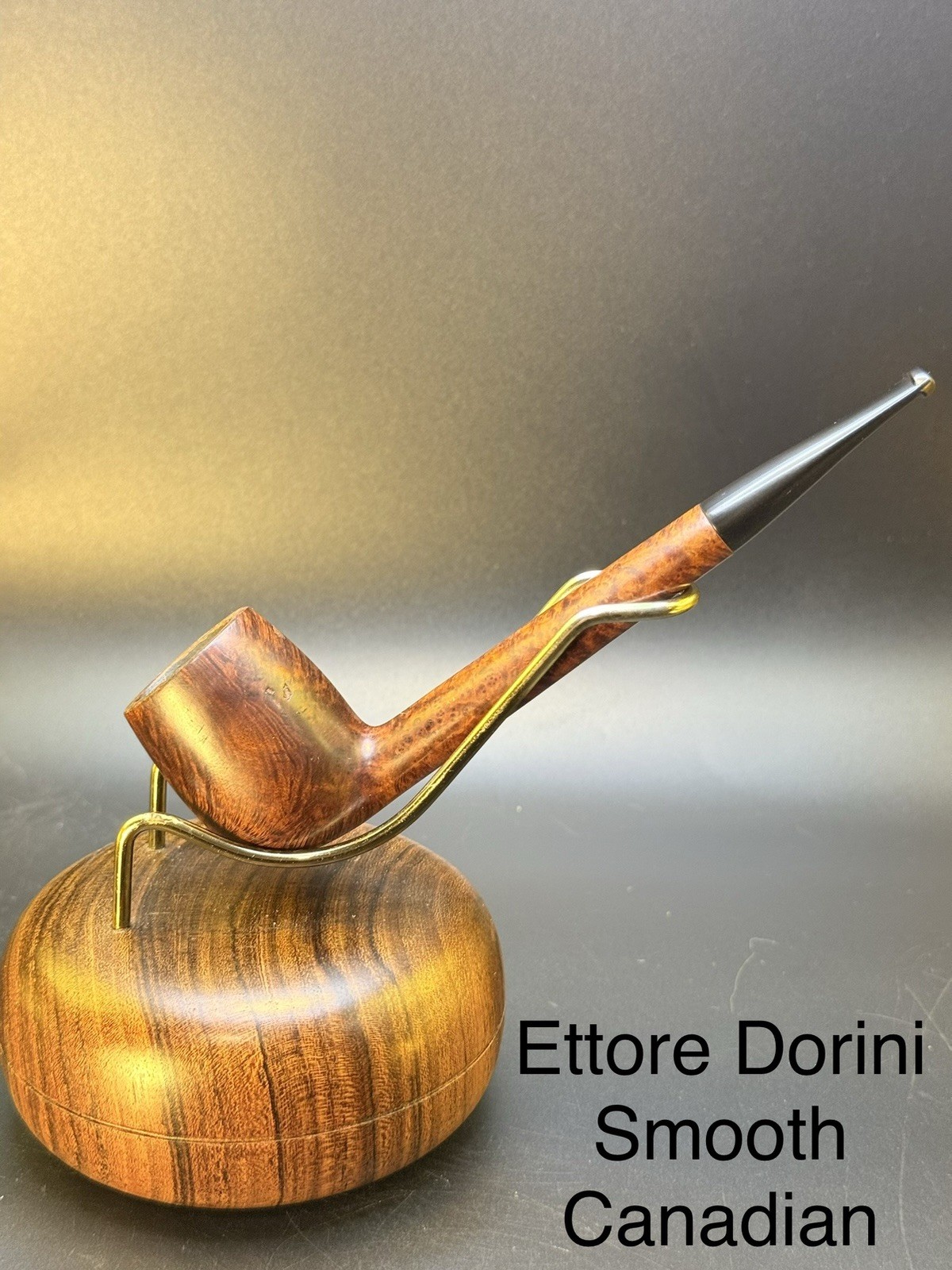 Vintage Ettore Dorini Smooth Canadian Tobacco Pipe