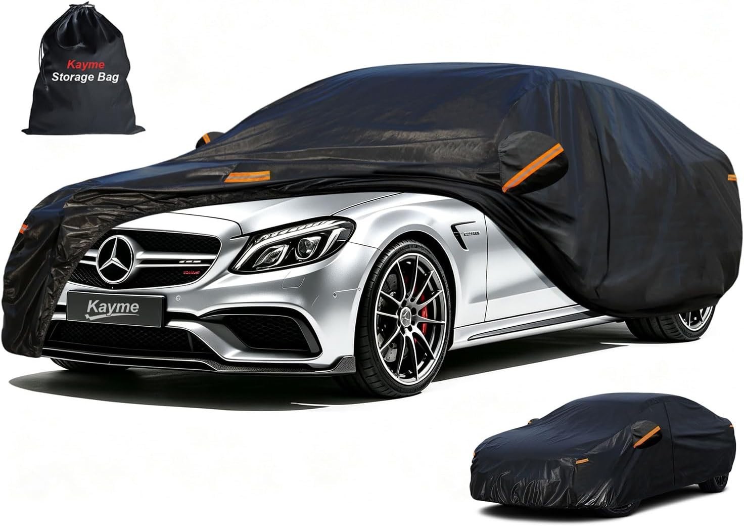7 Layers Waterproof Sedan Car Cover for Mercedes Benz C Class Thick heavy‑weight 7 Layers Waterproof Sedan Car Cover for Mercedes Benz C Class Thick heavy‑weight