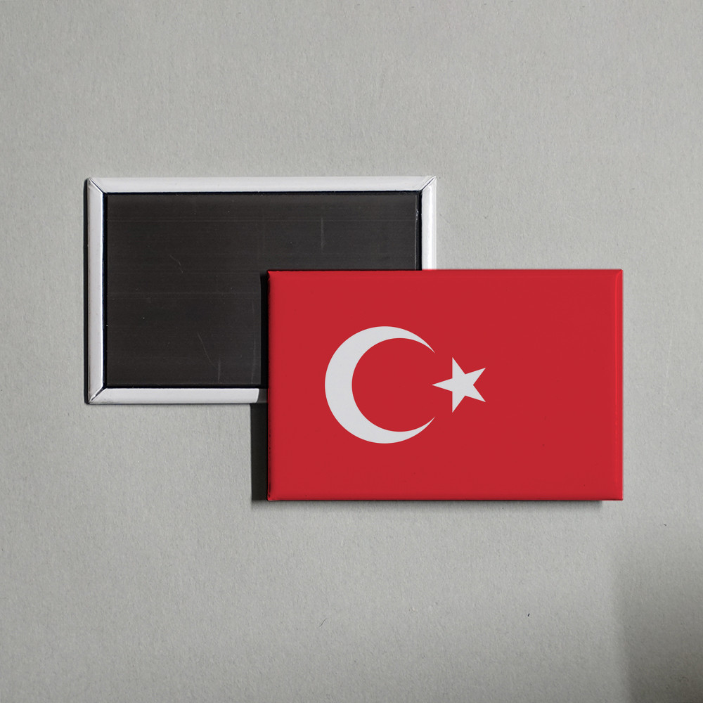Turkey Flag Fridge Magnet Turkey Flag Fridge Magnet