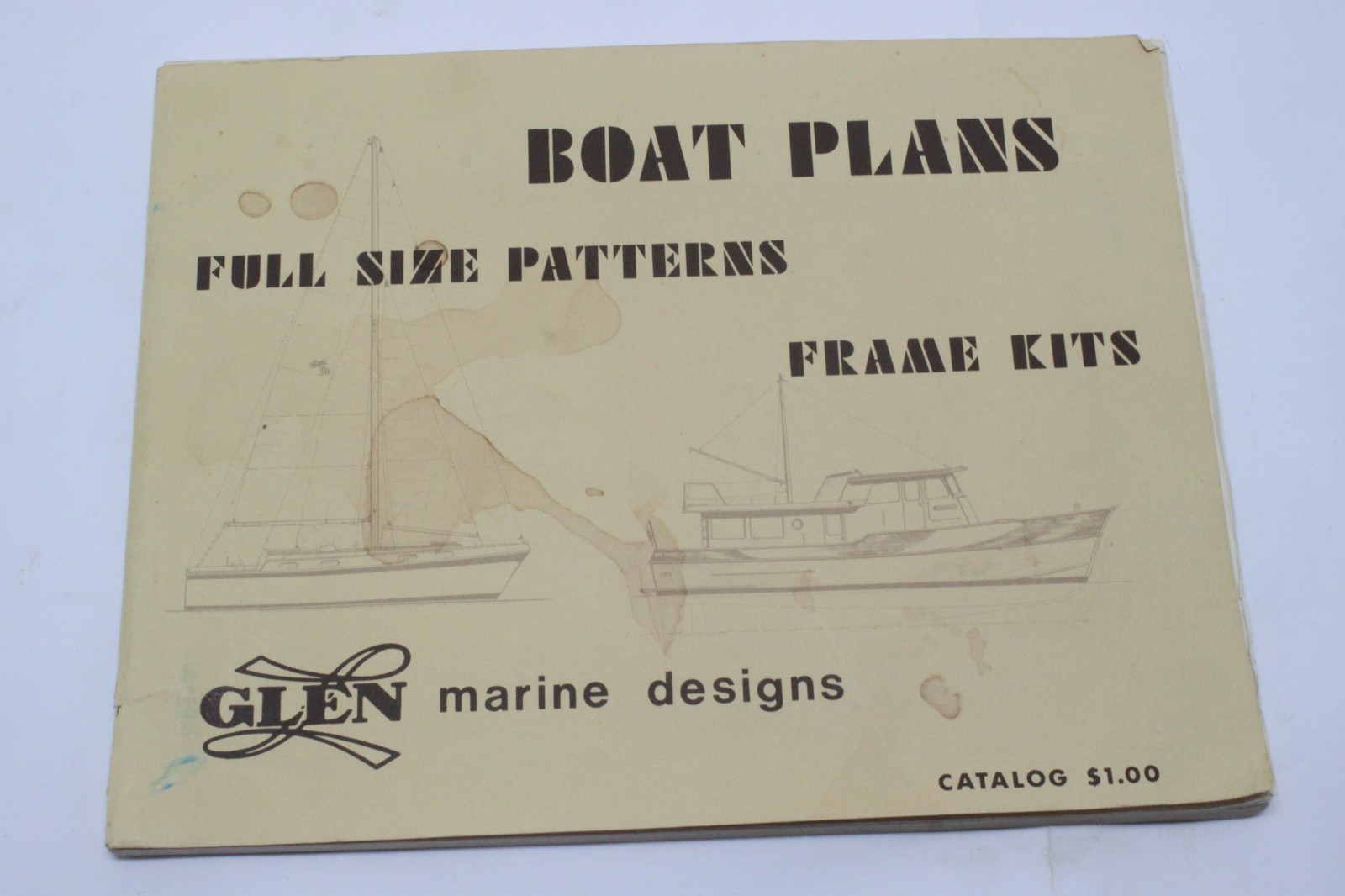 Vintage 1975 Glen-L Marine Design Boat Plans Catalog 128pg Bellflower California Vintage 1975 Glen-L Marine Design Boat Plans Catalog 128pg Bellflower California