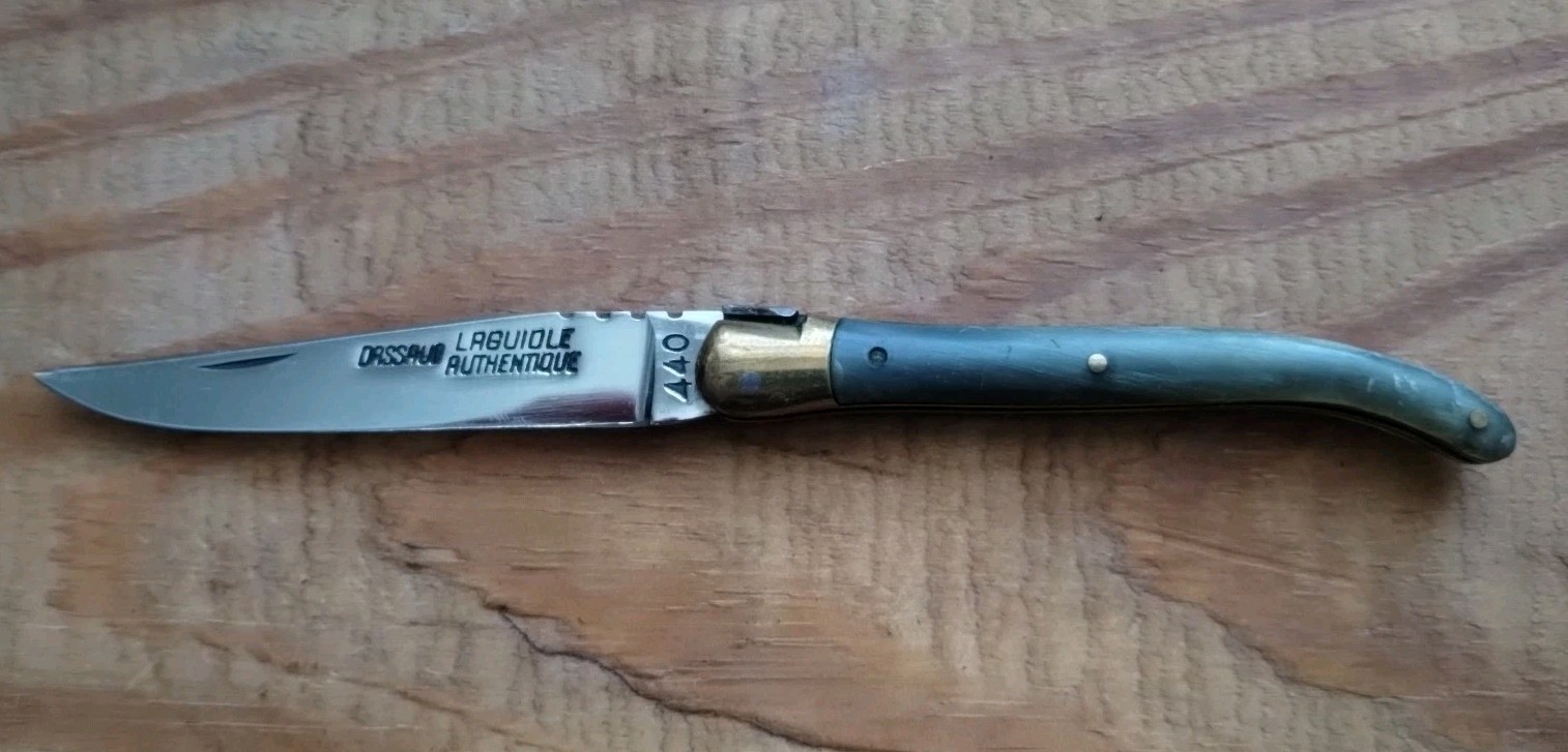 VTG RARE FRENCH LAGUIOLE Dassaud Authentique INOX 440 FOLDING POCKET KNIFE